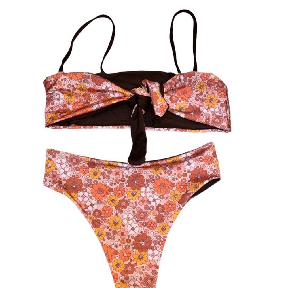 floral swimwear